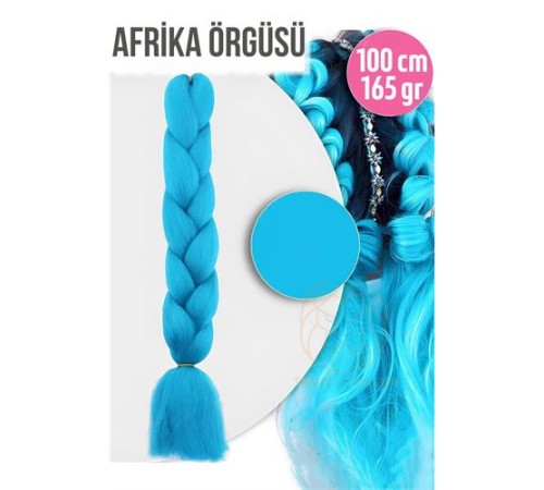 Afrika Örügüsü Rasta 100 Cm 165 Gr 1087 Turkuaz Afrika Örügüsü Rasta 100 Cm 165 Gr 1087 Turkuaz