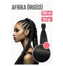 Afrika Örügüsü Rasta 100 Cm 165 Gr 1091 Siyah