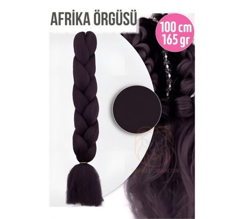 Afrika Örügüsü Rasta 100 Cm 165 Gr 1092 Kahve Afrika Örügüsü Rasta 100 Cm 165 Gr 1092 Kahve