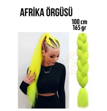 Afrika Örügüsü Rasta 100 Cm 165 Gr 1096 Sarı