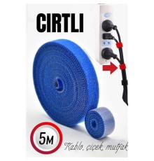 Cırtlı Kablo Sabitleyici Düzenleyici 5 metre