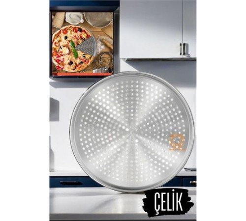 Lahmacun Pizza Pide Pişirme Tepsisi