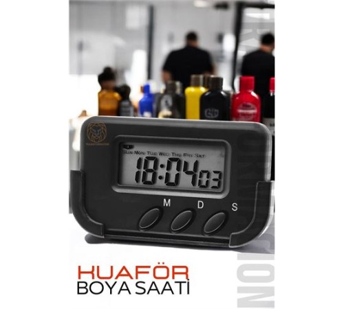 Kuaför Boya Kronometresi Berber Kuaför Dijital Zamanlayıcı Saat Kuaför Boya Kronometresi Berber Kuaför Dijital Zamanlayıcı Saat