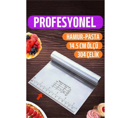 Hamur Kesici Spatula Profesyonel 304 Paslanmaz Çelik Hamur Kesici Spatula Profesyonel 304 Paslanmaz Çelik