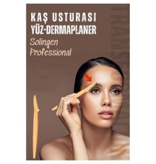 Kaş Şekillendirici Kaş Dermaplaner Yüz Usturası Solingen Professional