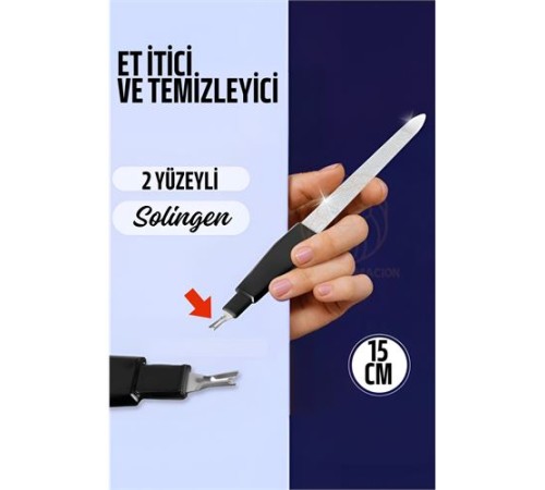Tırnak Törpüsü Et İticili Et Kesici Çelik Solingen Profesyonel Tırnak Törpüsü Et İticili Et Kesici Çelik Solingen Profesyonel