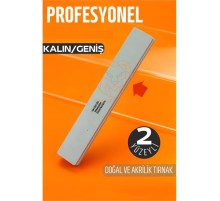 Geniş Kalın Tırnak Törpüsü 100/180 Grid Profesyonel