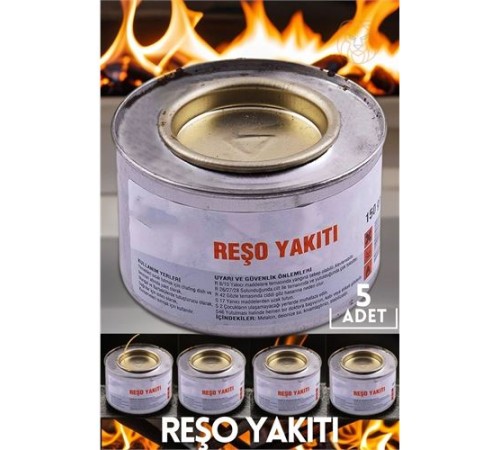 5 li Yedek Reşo Jel Yakıtı 5 li Yedek Reşo Jel Yakıtı