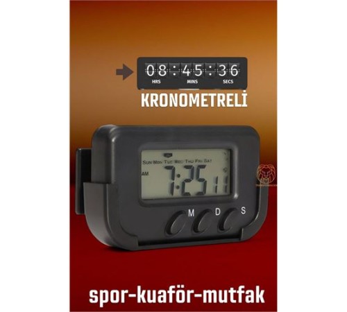 Spor Kuaför Mutfak Çok Amaçlı Kullanım Dijital Kronometre Saat Spor Kuaför Mutfak Çok Amaçlı Kullanım Dijital Kronometre Saat