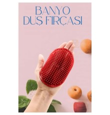 Silikon Banyo Fırçası Masajlı