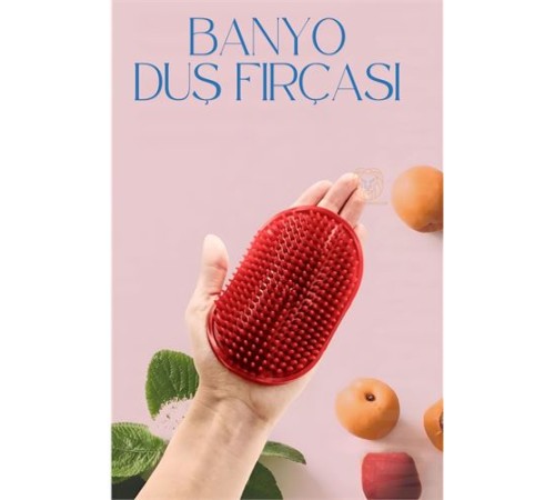 Silikon Banyo Fırçası Masajlı Silikon Banyo Fırçası Masajlı