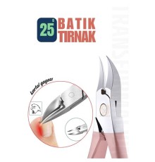 Tırnak Batık Makası Pedikür Makası Tungsten Çelik Profesyonel