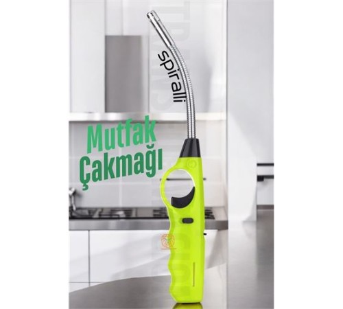 Spiralli Mutfak Çakmağı Barbekü Mangal Mum Çakmağı Spiralli Mutfak Çakmağı Barbekü Mangal Mum Çakmağı