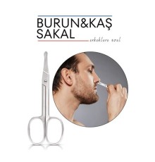Burun Makası Güvenli Uçlu Solingen Profesyonel