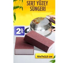 Nano Metal Ahşap Sert Yüzey Temizlik Süngeri 2 ADET