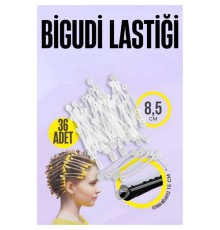 Bigudi Lastiği Perma Lastikleri 36 ADET