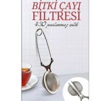 Kıskaçlı Bitki Çayı Filtresi Top Çay Demliği Çay Filtresi Maşası
