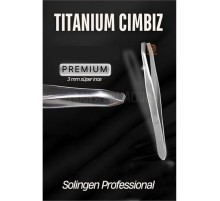 3 mm İnce Uçlu Cımbız Titanyum Çelik Solingen Professional