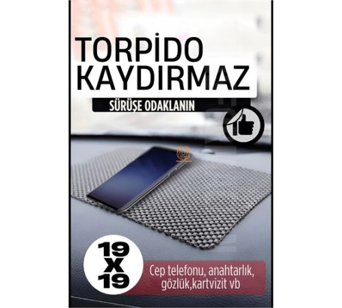 Araç Torpido Üzerine Kaydırmaz Ped Araç Torpido Üzerine Kaydırmaz Ped