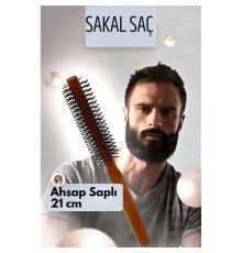 Sakal Fırçası Saç Fırçası ve Fön Fırçası Ahşap Saplı