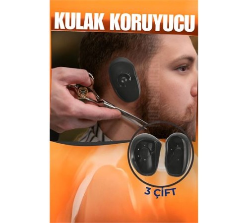 Kulak Koruyucu Kuaför Berber Saç Kesim İçin 3 TAKIM Kulak Koruyucu Kuaför Berber Saç Kesim İçin 3 TAKIM