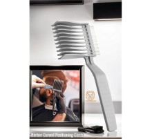 Kuaför Berber Kavisli Kontur Kesim Yardmcı Tarak