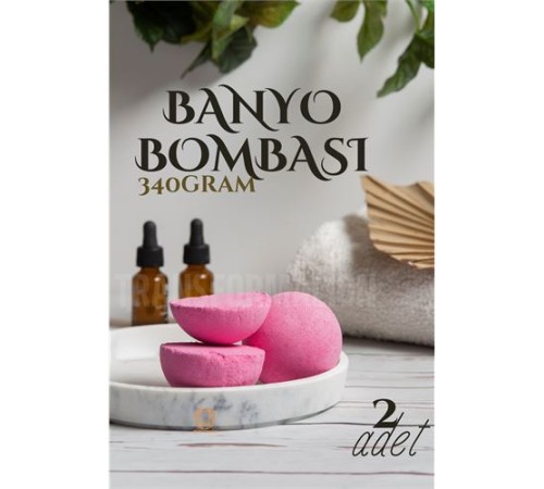 Banyo Bombası Jakuzi Küvet Banyo Bombası Topu 2 adet 340 Gr Banyo Bombası Jakuzi Küvet Banyo Bombası Topu 2 adet 340 Gr
