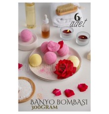 Banyo Bombası Jakuzi Küvet Banyo Bombası Topu 6 adet 300 Gr