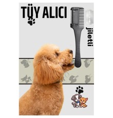 Kedi ve Köpek Jiletli Tüy Alma Tarağı