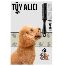 Kedi ve Köpek Çift Jiletli Tüy Alma Tarağı