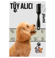 Kedi ve Köpek Jiletli Tüy Alma Tarağı
