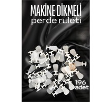 Makine Dikmeli Perde Düğmesi Perde ruleti Perde Düğmesi 196 Adet