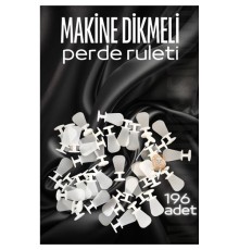 Makine Dikmeli Perde Düğmesi Perde ruleti Perde Düğmesi 196 Adet