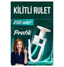 Kilitli Perde Düğmesi Perde Ruleti Perde Düğmesi 250 Adet