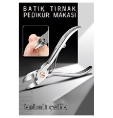 Pedikür Makası Tırnak Batık Makası Kobalt Çelik Profesyonel