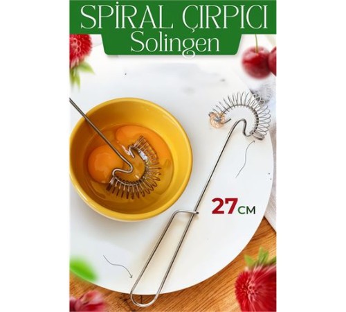 Çelik Spiral Çırpıcı Solingen Professional Çelik Spiral Çırpıcı Solingen Professional