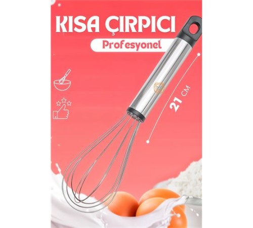 21 cm Metal Çırpıcı 21 cm Metal Çırpıcı