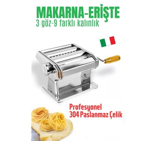 Makarna Makinası Erişte Makarna Kesici Erişte Makinası 304 Paslanmaz Çelik Makarna Makinası Erişte Makarna Kesici Erişte Makinası 304 Paslanmaz Çelik