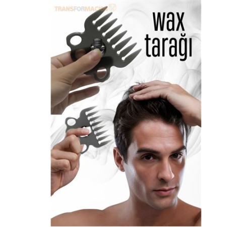 Kıvırcık Saç Dalgalı Wax Tarağı Kıvırcık Saç Dalgalı Wax Tarağı