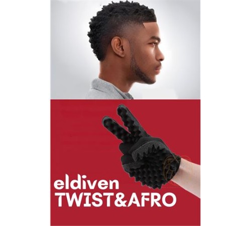 Afro Twist Süngerli Saç Eldiveni Afro Twist Süngerli Saç Eldiveni