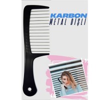 Metal Dişli Masaj Etkili Saç Açma Tarağı