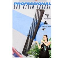 Saç Kesim Tarağı Saç Şekillendirme Düzeltme Tarağı SİYAH