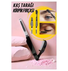 Kirpik Fırçası Kaş Tarağı Kaş ve Kirpik Fırçlı Tarak