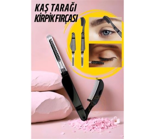 Kirpik Fırçası Kaş Tarağı Kaş ve Kirpik Fırçlı Tarak Kirpik Fırçası Kaş Tarağı Kaş ve Kirpik Fırçlı Tarak