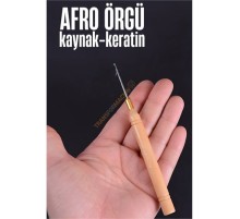 Afro Örgü İğnesi Saç Kaynak Keratin Tığı