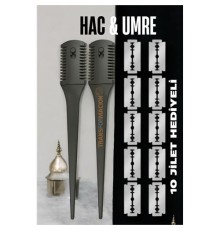 Hac Tıraş Usturası Umre Usturası Tıraş Aleti 10 Jiletli