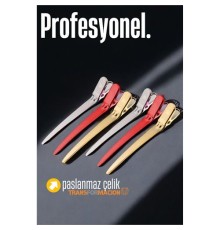 Saç Klipsi Metal Çelik Toka Profesyonel 6 Adet