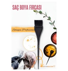 Dar Uçlu Saç Boya Fırçası Balyaj Fırçası Solingen Professional