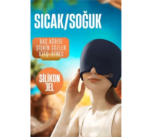 Sıcak Soğuk Jel Yüz Maskesi Baş Ağrısı Şişmiş Gözler Gerginlik Maskesi Sıcak Soğuk Jel Yüz Maskesi Baş Ağrısı Şişmiş Gözler Gerginlik Maskesi
