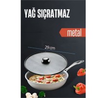 Yağ Kızartma Sıçratmaz Kapak 29 Cm